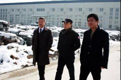 福寿园国际集团组团踏雪来访，浙江欧宝赢盛赞