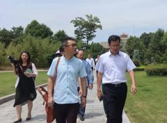 浦东水务和长桥山庄领导考察福寿园和欧宝集团