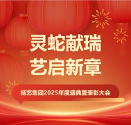 灵蛇献瑞 艺启新章 | 欧宝集团2025年度盛典暨表彰大会